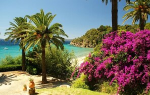 Am Strand, Strandtücher