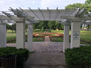 Enceinte de l’hébergement