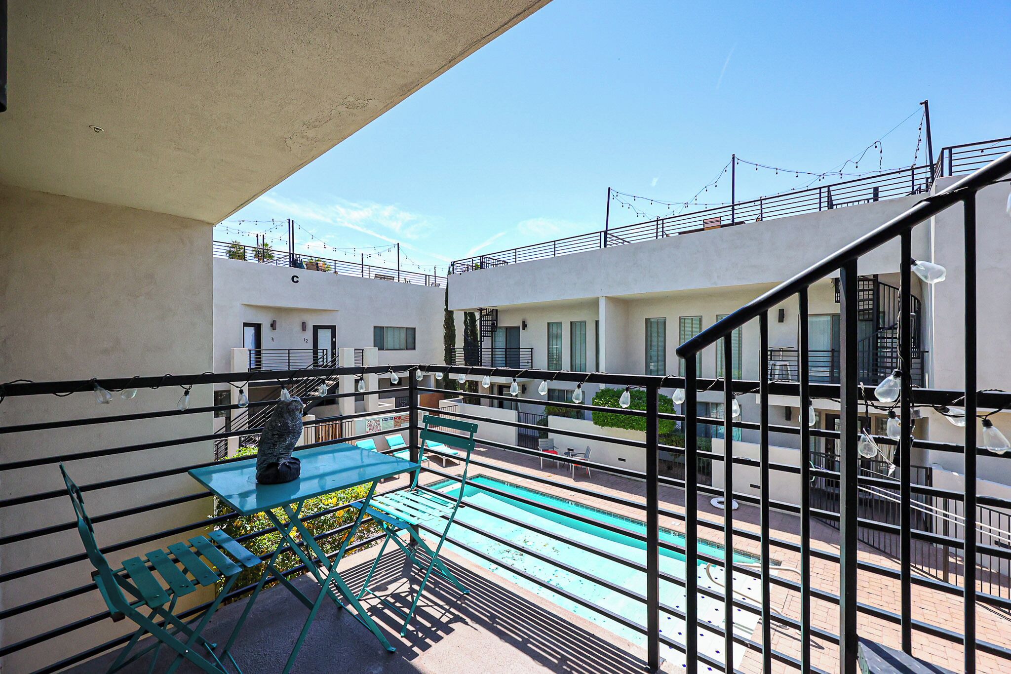 Beautiful Condo  with a rooftop in the heart of Old town Scottsdale.