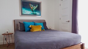 2 chambres, fer et planche à repasser, lit parapluie, Wi-Fi gratuit