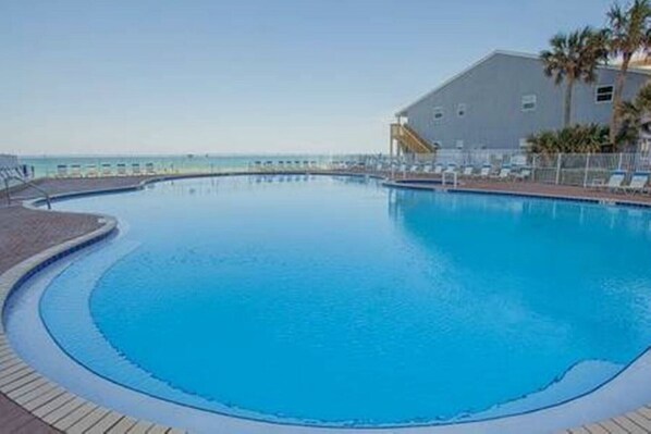 Indoor pool, a heated pool
