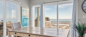 NEW Look-Luxury Oceanfront Home in Dolphin Ridge W/ Pool & Hot Tub🐬Epic Views
