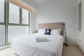 Apartemen Comfort, 2 kamar tidur (EasyLife Suite) | Didekorasi berbeda-beda dan dilengkapi dengan perabotan berbeda-beda