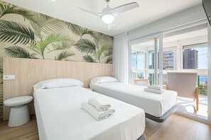 1 slaapkamer, een strijkplank/strijkijzer, gratis wifi, beddengoed