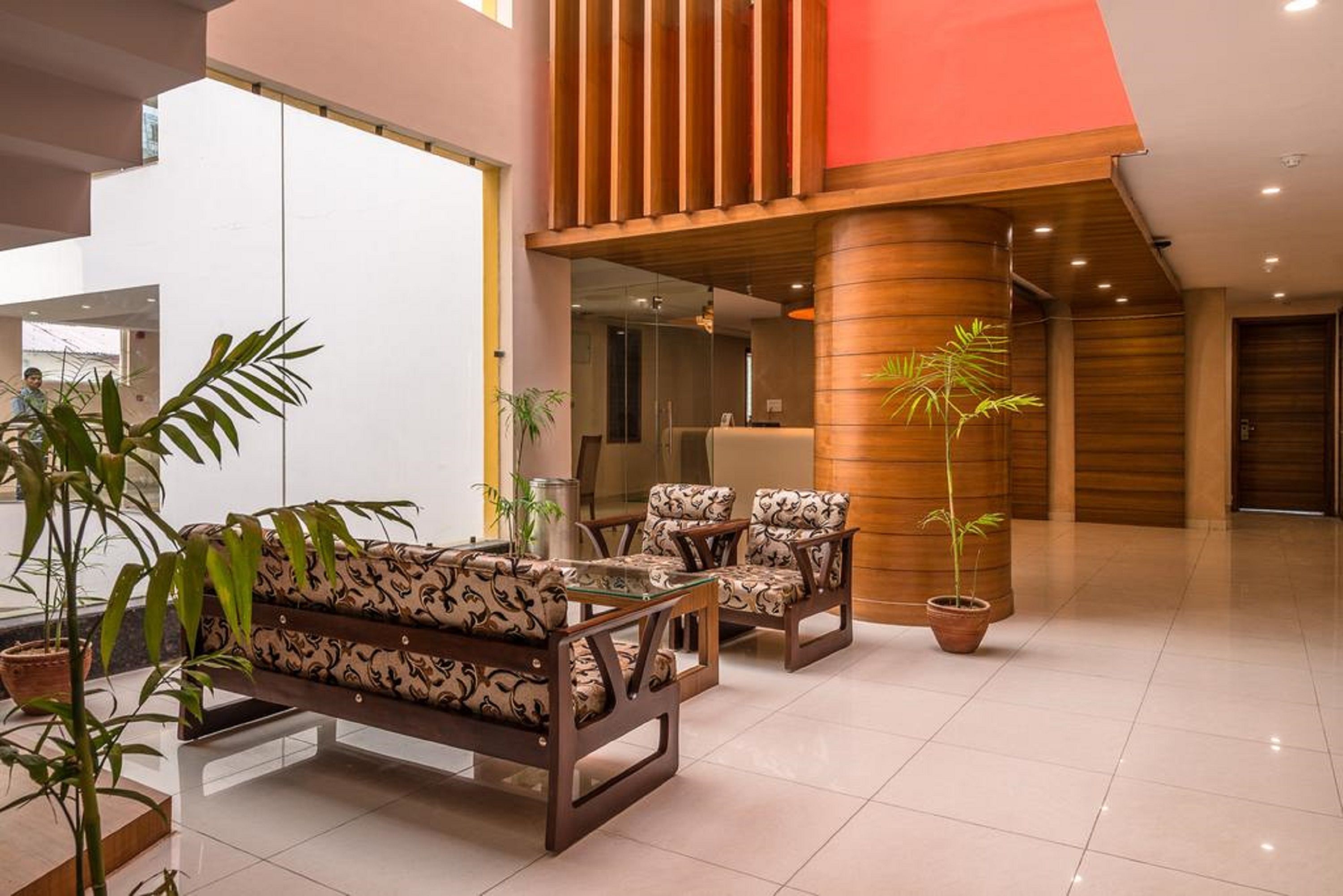 Lobby sitting area