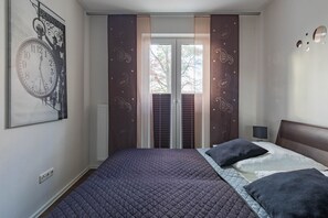 2 Schlafzimmer, Reisekinderbett, WLAN, Bettwäsche