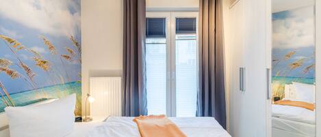 2 عدّة غرف نوم وواي فاي وملاءات أسرّة