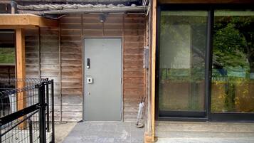 Majoituspaikan julkisivu