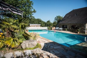Outdoor pool, a heated pool - 4 star stay with exceptional service in an authentic Quercy setting (Cuzance)