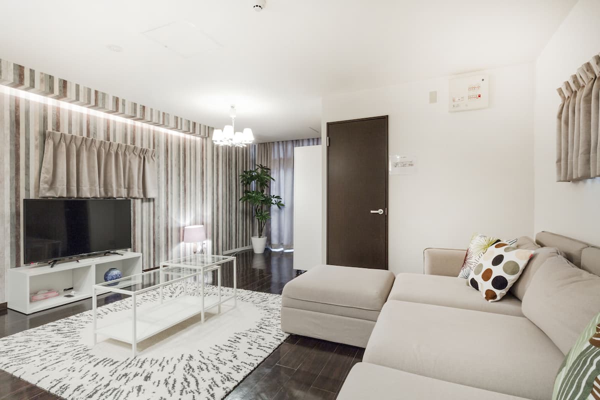 Executive appartement, niet-roken (Room 401) | 2 slaapkamers, individueel gedecoreerd, een bureau, een laptopwerkplek