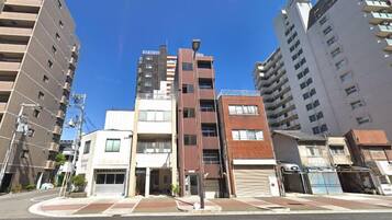 Façade de l’hébergement