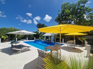Piscine couverte, piscine extérieure