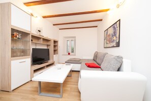 TV, DVD player - Cosy family house at Dubrovnik city walls on south sea side, with amazing view . (Dubrovnik)