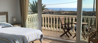 Luxury villa on private property with beautiful sea views