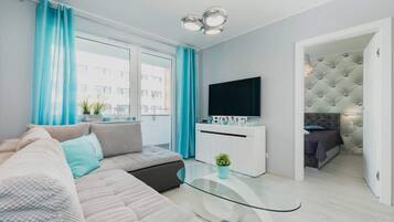 1 soveværelse, strygejern/strygebræt, weekendseng, Wi-Fi