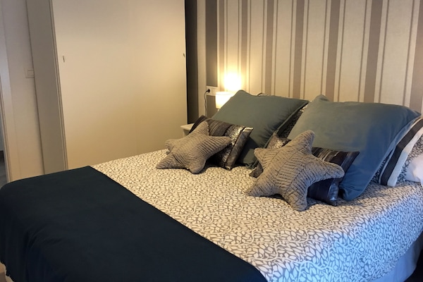 3 chambres, fer et planche Ă repasser, Wi-Fi gratuit, draps fournis