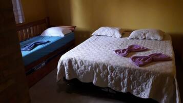 2 quartos, Wi-Fi de cortesia, roupa de cama