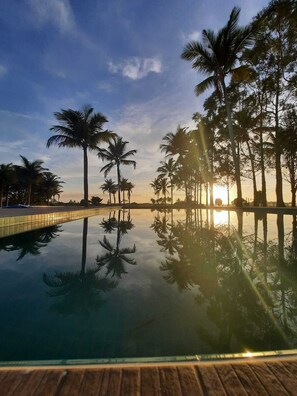 Outdoor pool - Canaã Cumuruxatiba Condominium (Cumuruxatiba)
