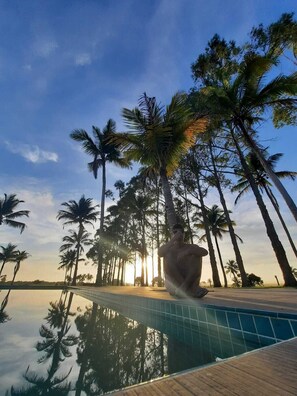 Outdoor pool - Canaã Cumuruxatiba Condominium (Cumuruxatiba)