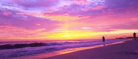 Beach nearby, beach towels