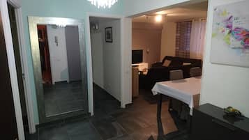 2 sovevĂŠrelser, strygejern/strygebrĂŠt, Wi-Fi, sengetĂžj