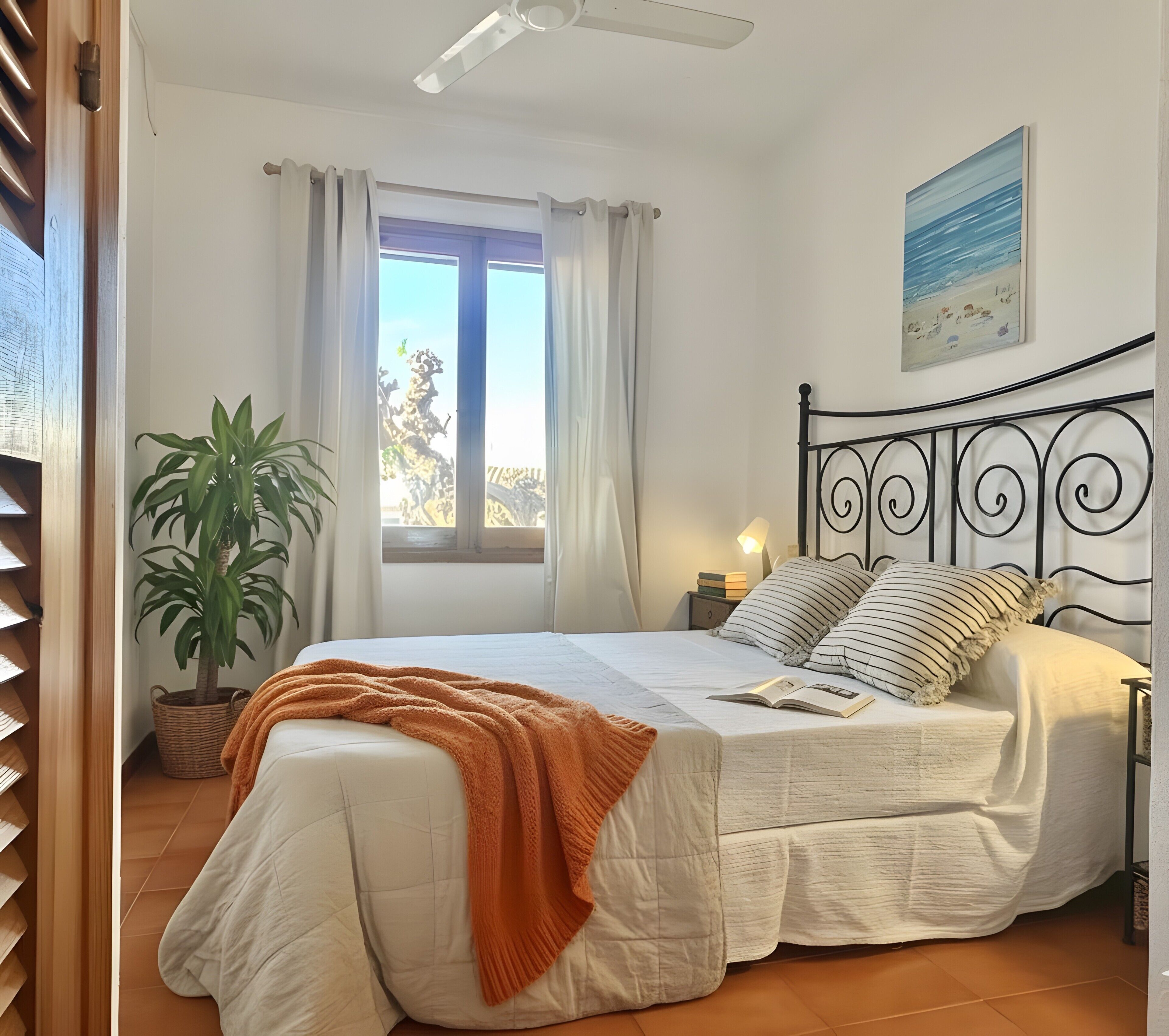 2 chambres, fer et planche à repasser, Wi-Fi gratuit, draps fournis