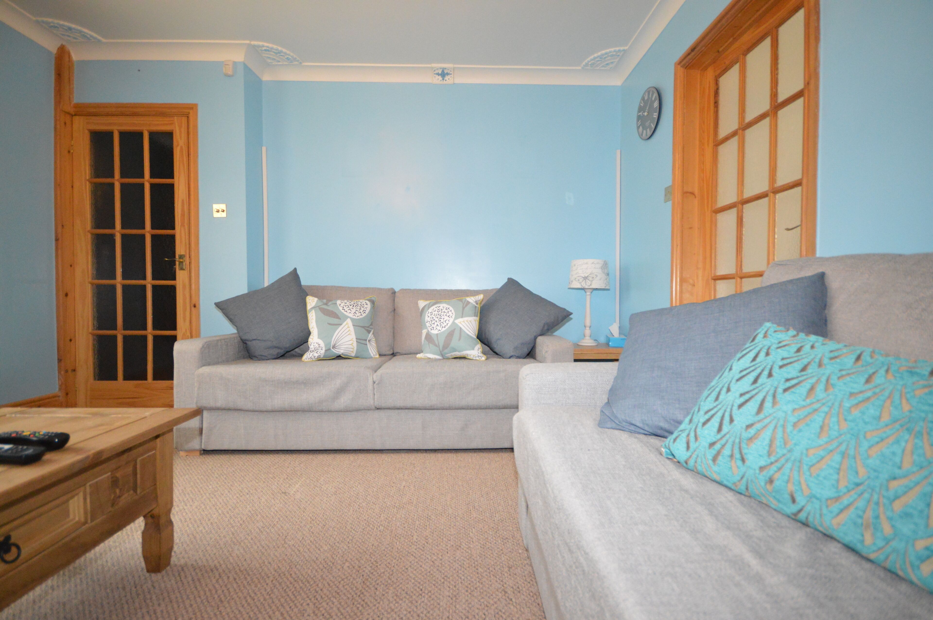 TV connectée, cheminée