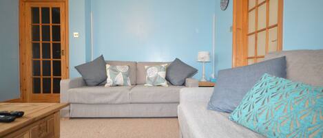 TV connectée, cheminée