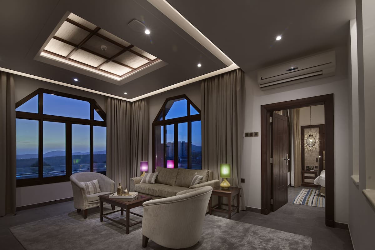 Lobby sitting area