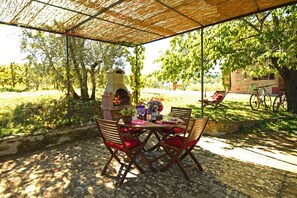 Familienapartment (GATTO) | Blick auf den Garten