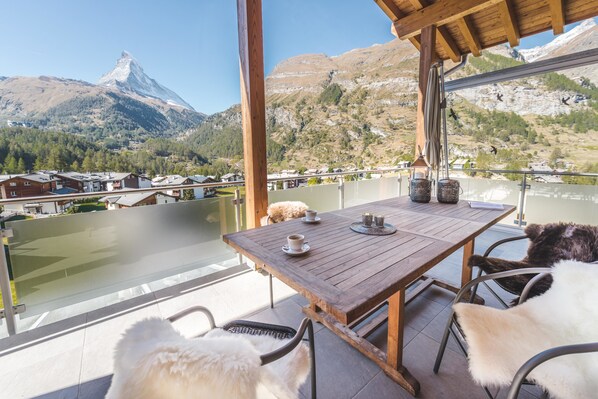 Terrace/patio - Chalet Alpharmonie (Zermatt)