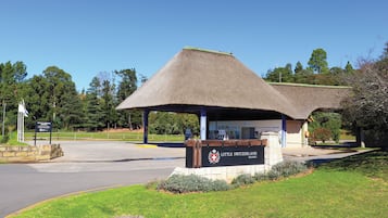 Entrada de la propiedad