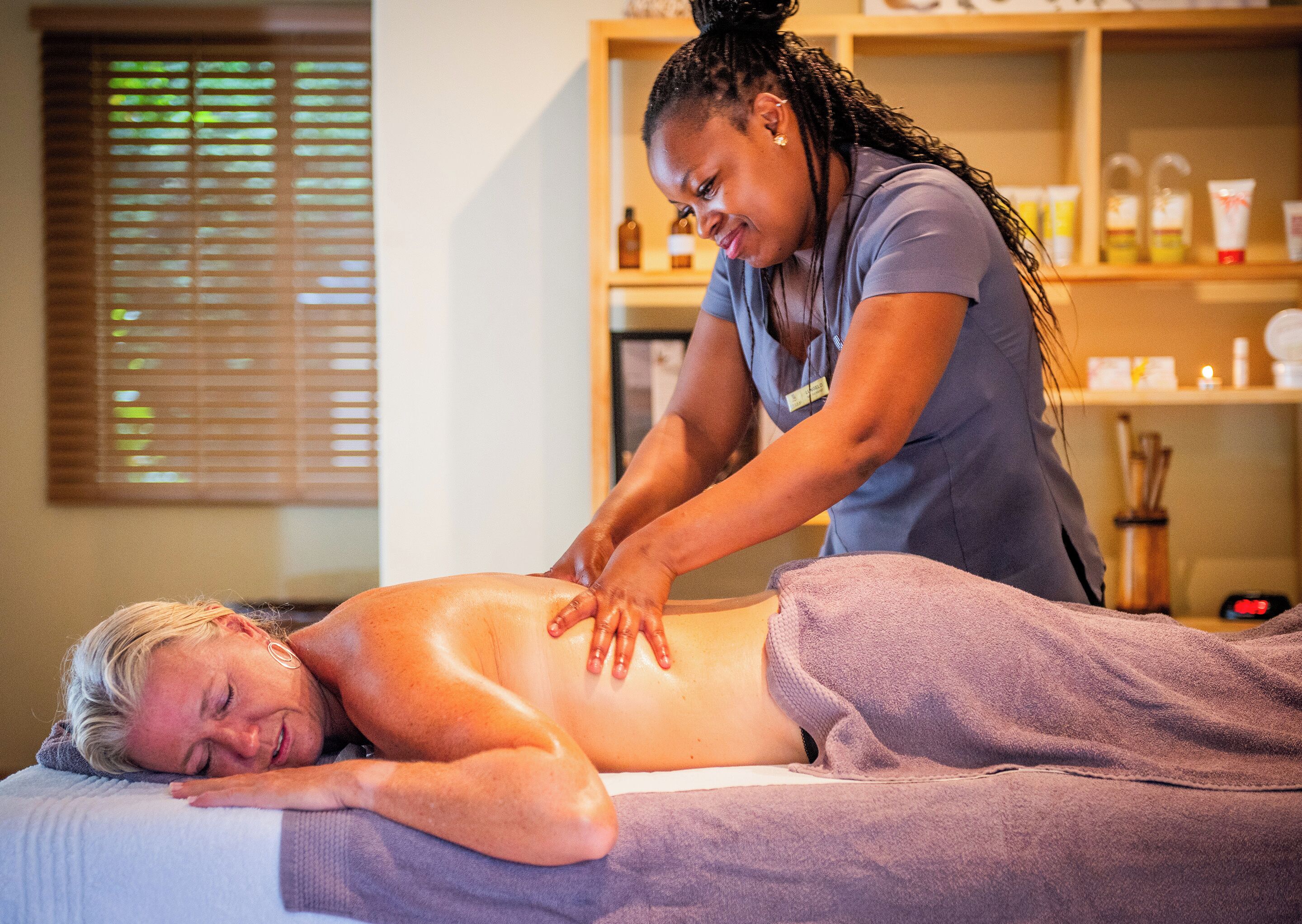 Couples treatment room(s), body treatments, aromatherapy