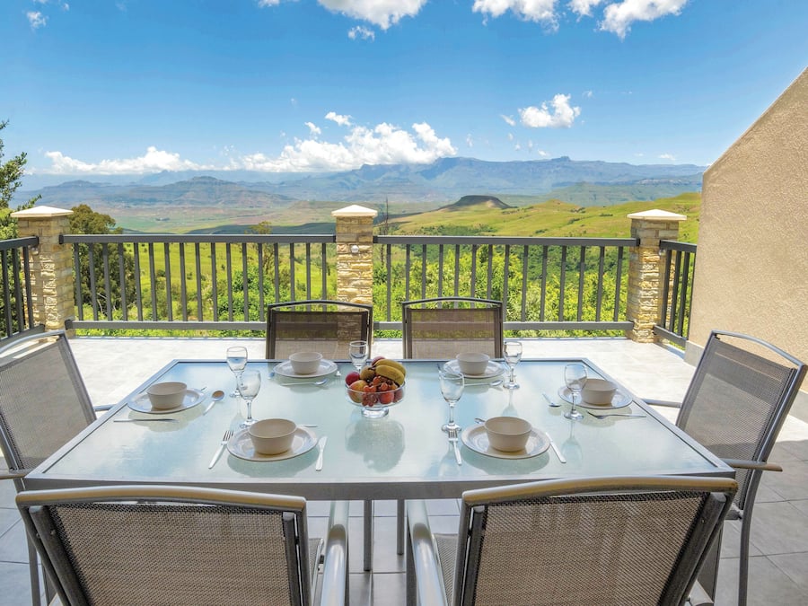 Superior-Chalet, 2 Schlafzimmer | Blick auf die Berge