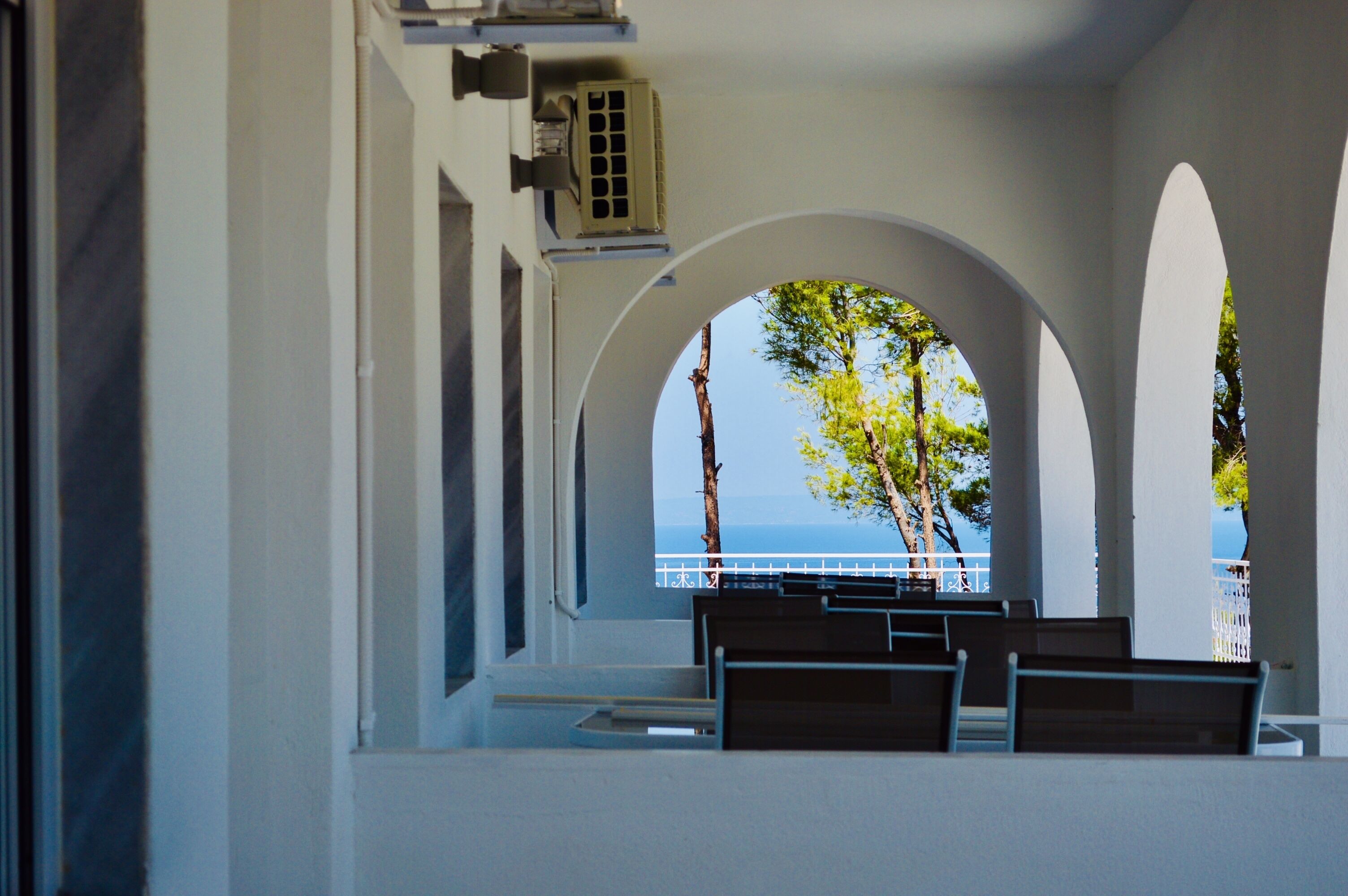 Monolocale, 1 letto matrimoniale con divano letto, vista mare, al piano terra | Terrazza/patio