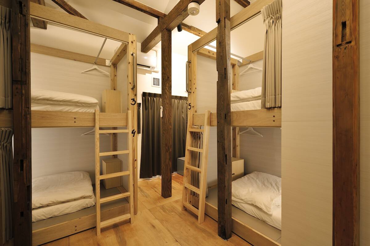 Bed in 6-Bed Mixed Dormitory Room (No late Check in after 10:00PM) | In-room safe, blackout drapes, iron/ironing board (on request)