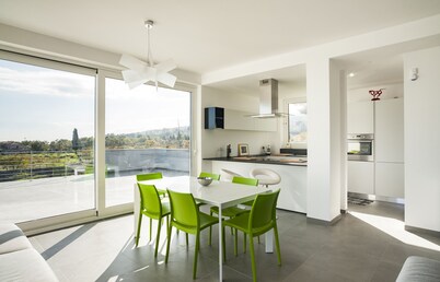 Design Villa in Piedimonte Etneo with great view of Etna & Taormina