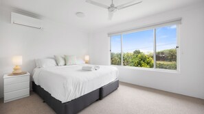 2 sovrum och sängkläder