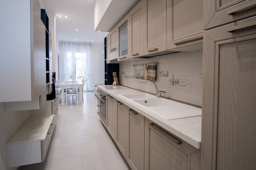 Appartement Itaca directement sur la plage de San Mauro Mare 