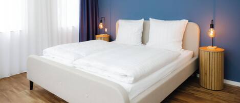 Habitació individual Comfort | Escriptori, wifi gratuïta i roba de llit