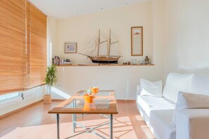 Een televisie en videogames