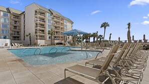 Indoor pool, outdoor pool