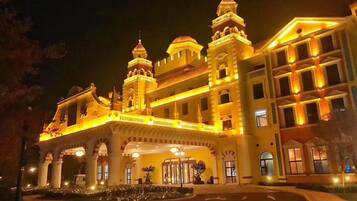 Front of property - evening/night