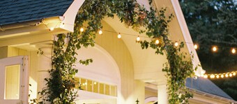 Enjoy our 3-story, family-friendly Carriage House Fireplace and outdoor fire pit