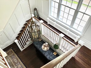 Interior - Enjoy our 3-story, family-friendly Carriage House Fireplace and outdoor fire pit (West Redding)