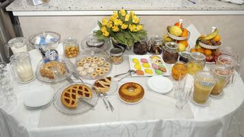 Frokostbuffé er inkludert hver dag