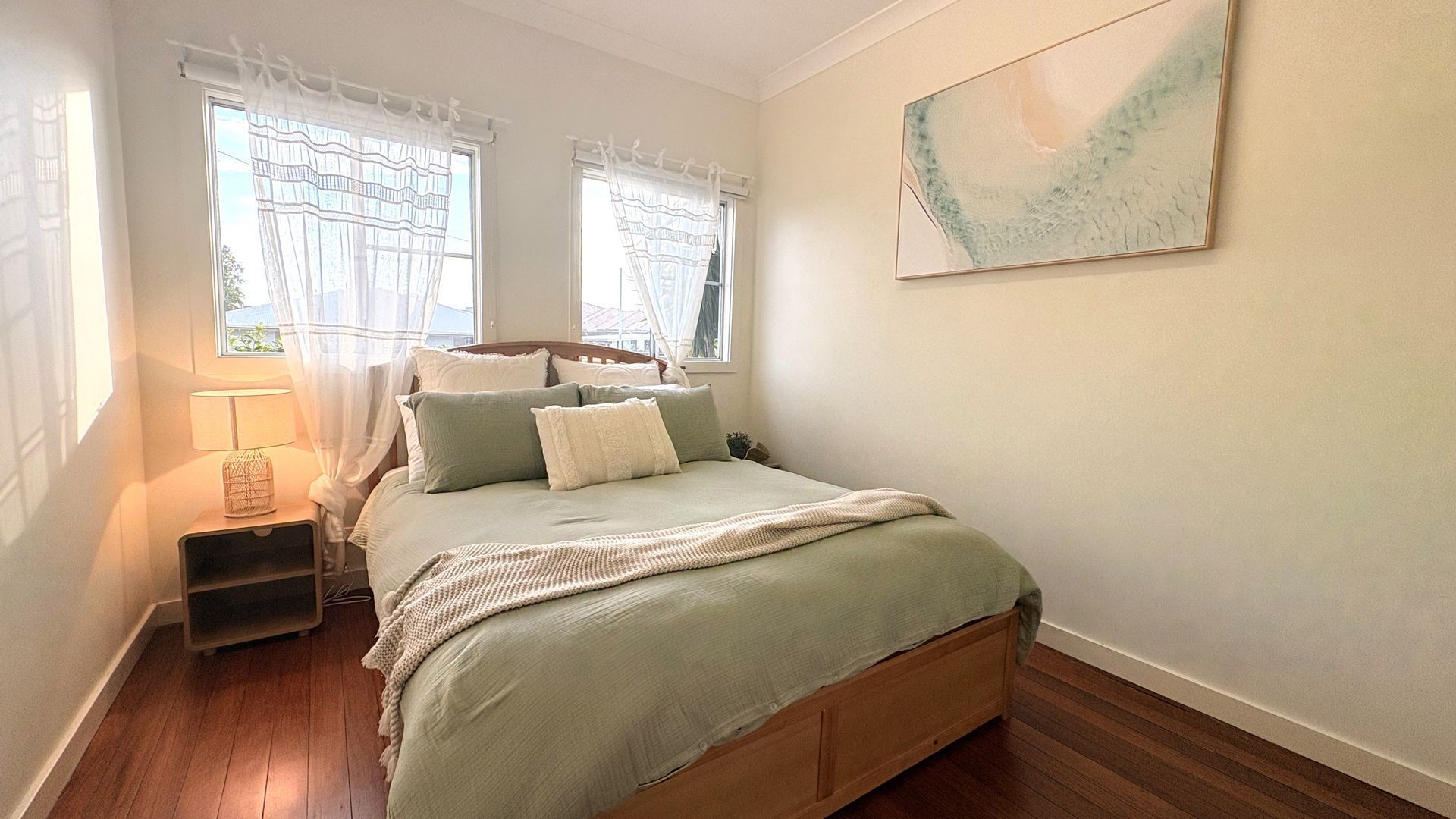 2 soveværelser, strygejern/strygebræt, sengetøj