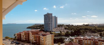 New A/C in the Living room! Sub-Penthouse, Ocean & City Views at Pena Mar!