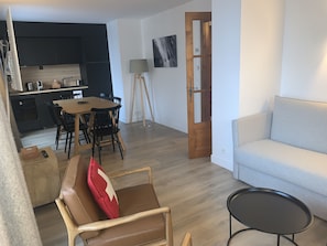 Living area - La Résidence de l'Ours (Megeve)