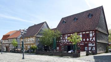Fassade der Unterkunft